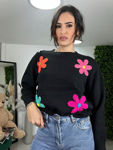 Maglione Flowers