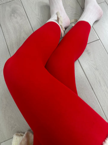 Collant rosso