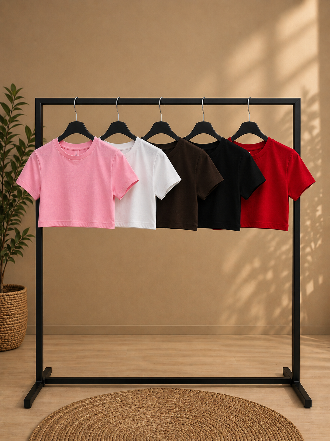 T-shirt crop